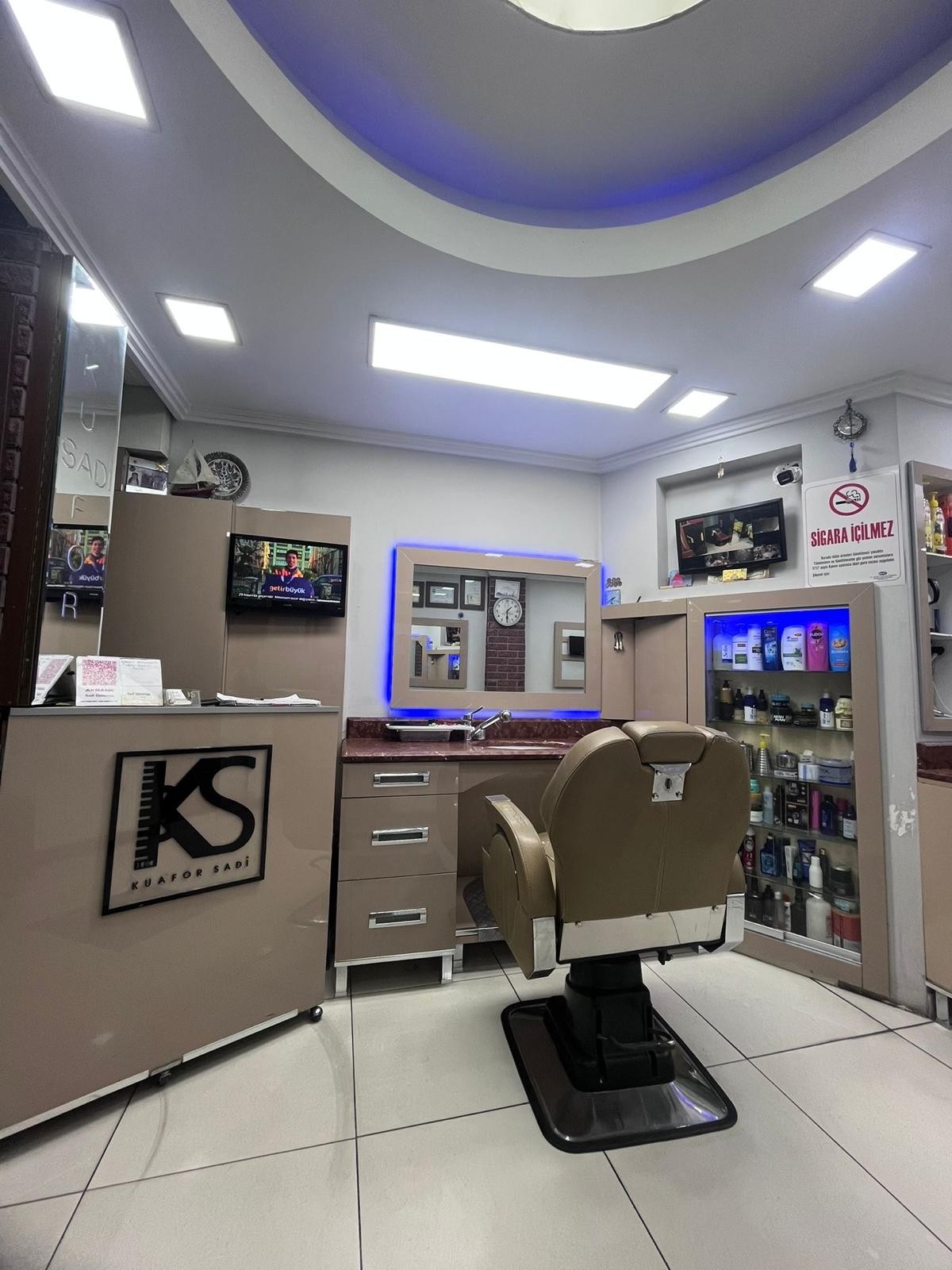 Kuaför Sadi - Premium erkek kuaförü koltuğu